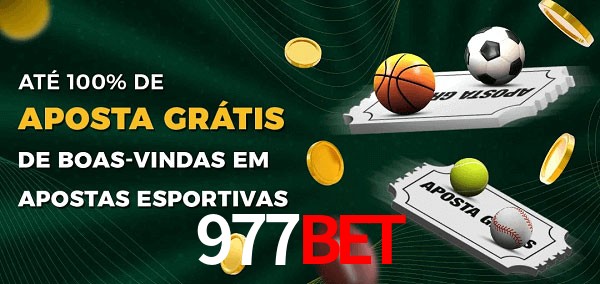 977bet Ate 100% de Aposta Gratis